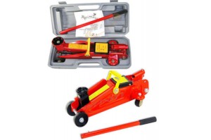 2 TON FLOOR JACK LIFT WITH SWIVEL WHEELS & BLOW CASE